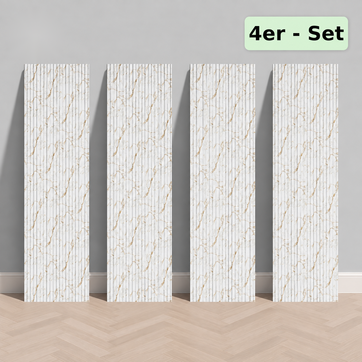 Lamellenpaneel Flat (Lieferung ab 4 Packungen)