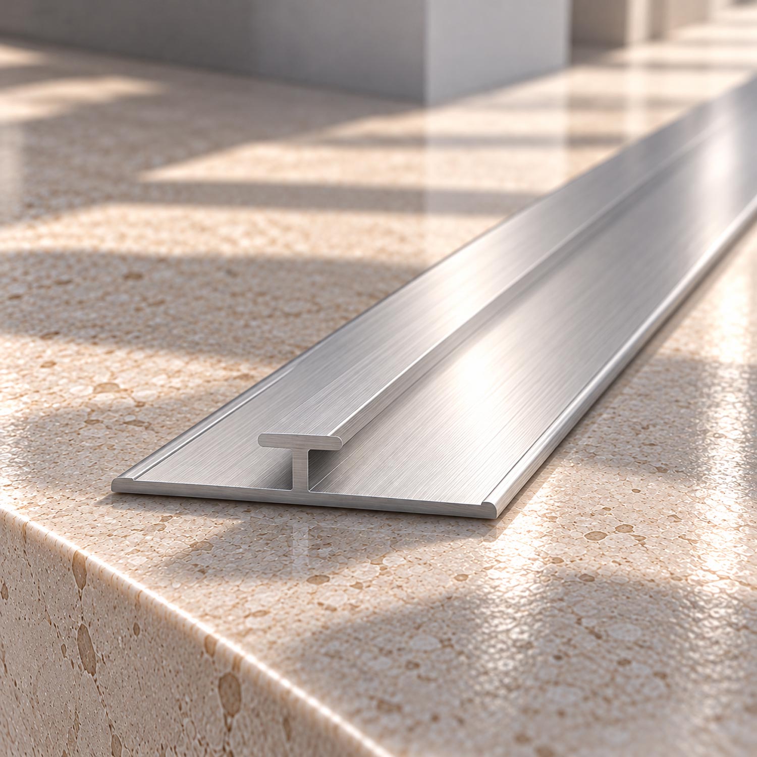 Aluminium Verbindungsprofil - 200cm - für 3mm Rückwände