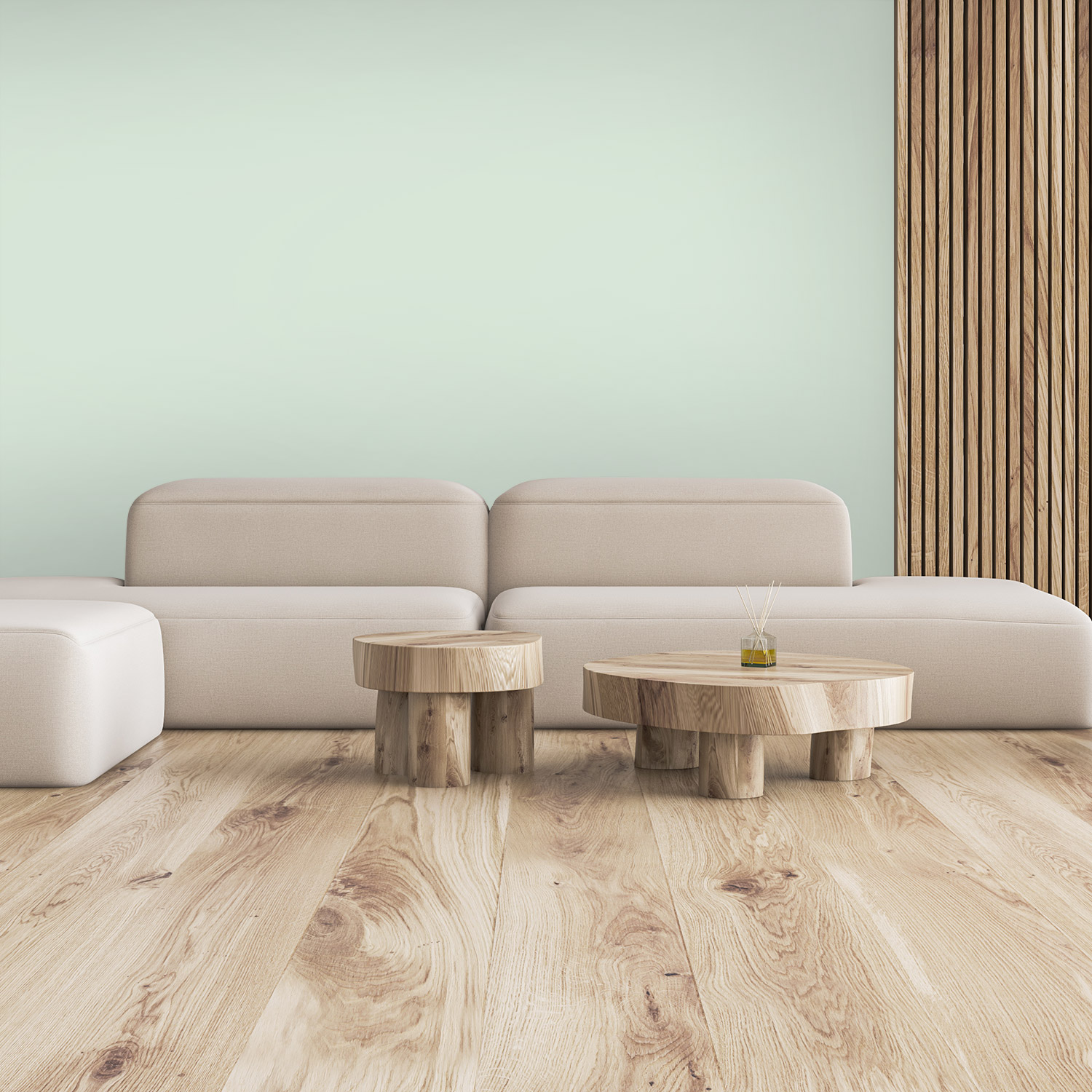 Wandverkleidung für deine Lounge in Mint Unifarbe  Wandverkleidung für deine Lounge in Mint Unifarbe