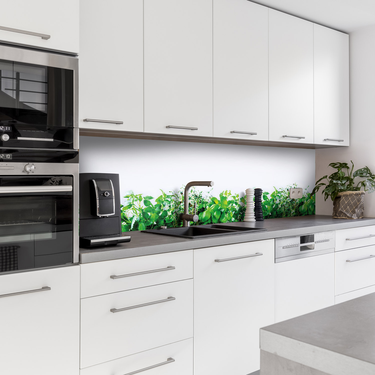 Küchenrückwand mit Gewürze V3 Motiv als Fliesenersatz und Spritzschutz Küchenrückwand mit Gewürze V3 Motiv als Fliesenersatz und Spritzschutz