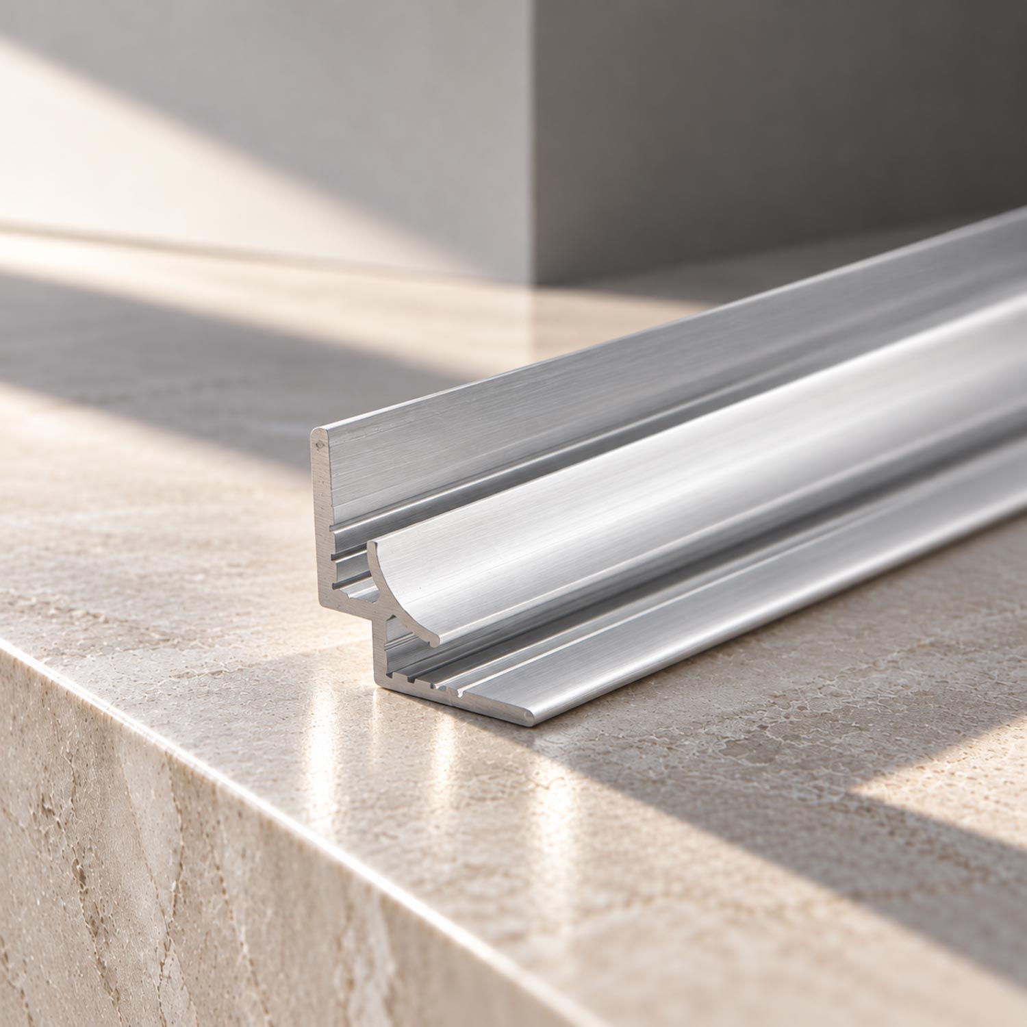 Aluminium Eckprofile: Innen - für 3mm Rückwände
