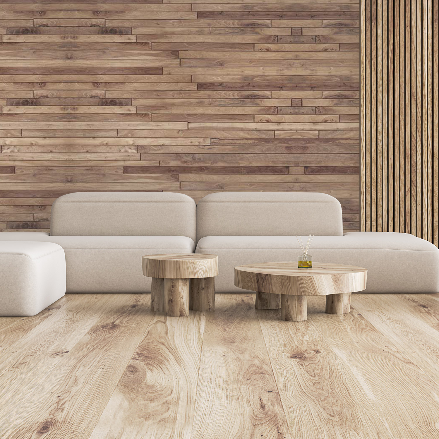 Wandverkleidung für deine Lounge mit Holz V3 Motiv Wandverkleidung für deine Lounge mit Holz V3 Motiv